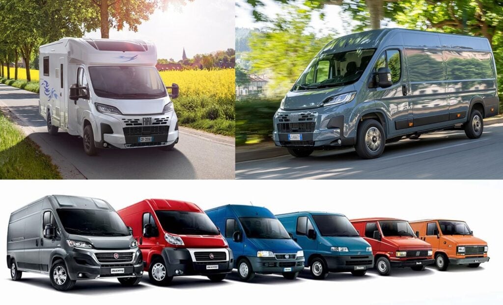 Fiat Ducato von gestern bis heute.