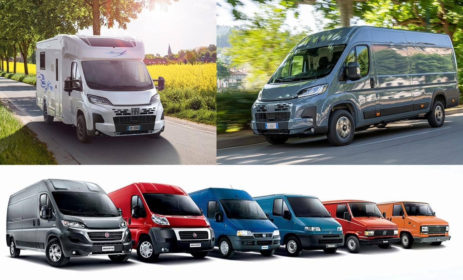 Fiat Ducato von gestern bis heute.