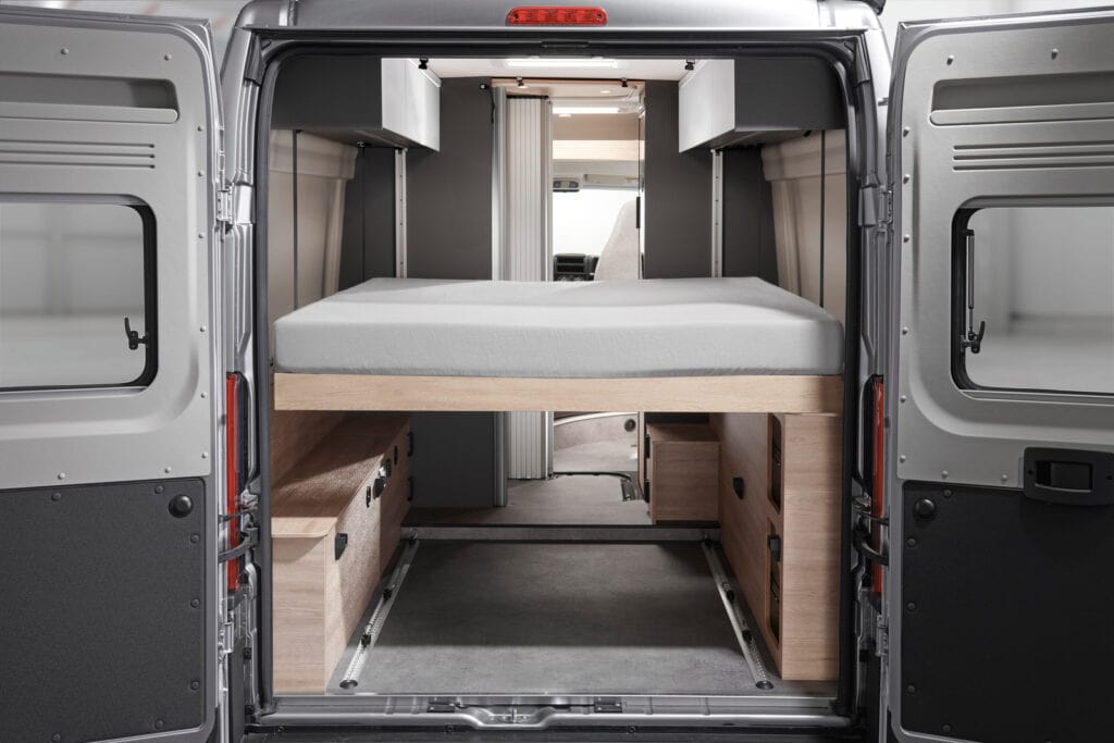 Dethleffs Campervan mit Hubbett