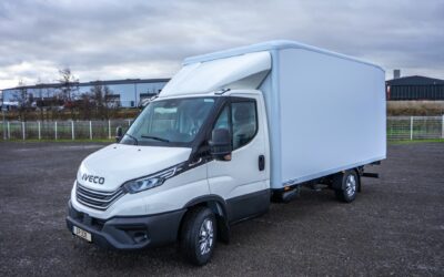 Transporter mit Kofferaufbau